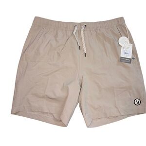 Vuori Kore Shorts 7 inch lined (Toast, XL)